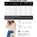 Fayenne Womens Tops Deep V Neck Cross Wrap Sexy Tops Polka Dot Mesh Long Sleeve T Shirt Casual Blouses M Beige - Buy Online on GoSupps.com