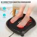 Alljoy Shiatsu Foot Massager with Warmth - Electrical Device for Plantar Fasciitis Relief 18 Kneading Heads & Circulatory Stimulator - International Shipping Available - Buy Online on GoSupps.com