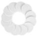 Molain 12-Piece White Round Sponge Puff Set 2.2 Inch - Facial Powder Blender Puffs for Liquid Foundation Makeup - Foam Applicator for Cosmetic Cleanser - Buy Online on GoSupps.com
