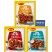 Maggi Air Fryer Seasoning Trio - Fajita Piri Piri and Shawarma Flavors (3-Pack)