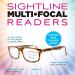 Buy Sightline H103 Medium Fit Multifocus Progressive Reading Glasses - Brown 2.0x | International Shipping Available - Buy Online on GoSupps.com