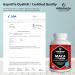 Vitamaze Maca Root Capsules 4000mg with L-Arginine, B6, B12, and Zinc - Hormonal Balance & Energy Booster - 240 Capsules for 2 Months - Organic German Quality Supplement - Buy Online on GoSupps.com