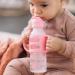Dr. Brown s  Milestones  Narrow Sippy Straw Bottle with 100% Silicone Handles  8oz/250mL  Pink  1 Pack  6m+ 1 Pack  Pink - Buy Online on GoSupps.com