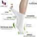 Hugh Ugoli Women's Cotton Diabetic Crew Socks - Wide, Thin, Seamless Toe, Non-Binding Top - 4 Pairs, Size 6-9 Black - Buy Online on GoSupps.com