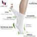 Hugh Ugoli Women's Cotton Diabetic Crew Socks 4-Pack - Wide Fit, Seamless Toe, Non-Binding Top - White 9-12 - Buy Online on GoSupps.com