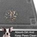 Urdogsl 24x36 Pet Feeding Mat for Dogs & Cats | Waterproof & Slip-Resistant Dog Dish Mat | Easy-Clean, Flexible Mat for Food & Water Bowls - Gray - Buy Online on GoSupps.com