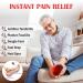 Adjustable Plantar Fasciitis Night Splint for Men & Women | Heel Pain Relief Brace with Support Plate | Achilles Tendonitis & Foot Drop Support | Black-Red - Buy Online on GoSupps.com