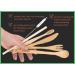 C4wrd Reusable 6-Piece Bamboo Cutlery Set in Metal Tin | Eco-Friendly Travel Utensils for On-the-Go Dining - Buy Online on GoSupps.com