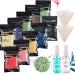 YOUNG VISION Hard Wax Beads for Hair Removal, 2.2 LB/1000g/35 OZ Total, 10 Colors Hard Wax Beans Pack, Bulk Wax Pearls for Home Waxing… WAX BEADS KIT