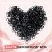 Sularpek 1000 Pcs Small Elastic Hair Bands with Removal Hook - Black | Hair Elastics for Braids and Styles - Buy Online on GoSupps.com