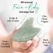 Jade Gua Sha Stone - Face Sculpting Tool for Facial Massage and Jaw Massager - Buy Online on GoSupps.com