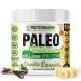 Paleo Perfection Vanilla Banana Grass Fed Beef Collagen Protein Powder Without Stevia - Paleo Keto SCD AIP Protein Powder with Apple Fiber Carrot & Broccoli - 1lb Protein Powder & Superfood Blend
