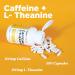 TransformHQ Caffeine & L-Theanine 180 Caps - Gluten Free Non-GMO Boost Energy & Focus - Buy Online on GoSupps.com