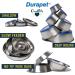 Our Pets DuraPet Stainless Steel Non-Slip Cat Food Bowls - 1-1.75 Cups Capacity - Easy to Clean Cat Dish - Buy Online on GoSupps.com