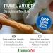 HomeoPet Travel Anxiety Relief for Dogs, Cats & Small Animals - 15ml - Buy Online on GoSupps.com