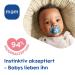 MAM Original Pacifier Set of 2 | Tooth-Friendly Eco-Friendly Silicone Baby Pacifiers | 0-6 Months | Includes Pacifier Box | Fish & Water Lily Designs - Buy Online on GoSupps.com
