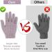 Sibba Exfoliating Gloves - Natural Loofah Bathing Gloves for Body and Face - Double Sided Shower Body Gloves - Dead Skin Remover - Purple - Buy Online on GoSupps.com