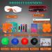 Soul Shift Boxing Reflex Ball Set with Safety Glasses - Hand Eye Coordination Training Equipment for Boxing and MMA - Buy Online on GoSupps.com