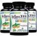 Catalina Naturals Inflam3000 3000mg 60 Capsules - 95% Curcuminoids Turmeric Curcumin Ginger - Gluten Free - Buy Online on GoSupps.com