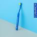 Curaprox CS 708 Implant Toothbrush - 7 Tuft Fine Curen Bristles for Braces Prostheses & Implants - Blue & Yellow - Buy Online on GoSupps.com