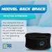 MODVEL Back Brace - Immediate Relief for Back Pain, Herniated Disc, Sciatica, Scoliosis | FSA/HSA Eligible | Breathable Lumbar Support Belt - Black Medium - Buy Online on GoSupps.com
