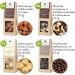 Wellnuss Ladiesnight Gift Set | Premium Nut & Chocolate Snacks for Women | Perfect Gift for Girlfriend Mother Sister - 8 Snacks in Birch Wood Box - Buy Online on GoSupps.com