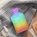Buy Hot Water Bottle with Lid - Rainbow Rubber Hot Water Bag for Pain Relief Cramps & Cold Therapy | Fast International Shipping - Buy Online on GoSupps.com