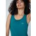 Sportkind Girls & Women Tennis Tank Top - Loose Fit Breathable UV Protection UPF 50+ - Petrol Green M - Buy Online on GoSupps.com