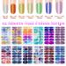 DANNEASY 12 Sheets Self Adhesive Nail Stickers Full Nail Wraps - Graffiti Gradient Starry Sky Design for Women & Girls | Nail Accessories by Dearmy Color - Buy Online on GoSupps.com