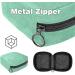 Pure Light Green Women's Menstrual Pad & Cup Storage Bag - Portable Zipper Pouch for Teens & Women - Buy Online on GoSupps.com