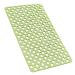 YINENN Bath Shower Mat Non Slip with Suction Cups, TPE Shower Safety Mat and Phtahlate Latex Free, Machine Washable Bath Mat for Tub, Soft Bathroom Mats with Drain Holes 30 x 17 Inch, Peak Green