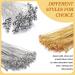 250-Piece Head Pin Set for Jewelry Making - 200x 2 22 Gauge Ball Head Stick Pins, 50x 2.1 21 Gauge Antique Silver Headpins for Earrings Crafts - Buy Online on GoSupps.com