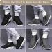DHIJUPNG Non-Slip Diabetic Edema Walking Boots | Orthopedic Wide Width Shoes | Memory Foam | Grey Men 7/Women 8 - Buy Online on GoSupps.com