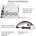 Nail Dust Collector - Powerful 40W Vacuum Cleaner for Poly Nail & Acrylic - Salon & Home Use - Buy Online on GoSupps.com