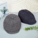 2 Pack Men's Classic Wool Blend Newsboy Hats - Black/Grey - Buy Online on GoSupps.com