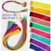 Rhyme Rainbow Hair Extensions - 9PCS Colored Clip In/On Hair Accessories for Women/Girls - Buy Online on GoSupps.com