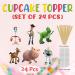 Seyal T S Cupcake Topper Seyal T S Cupcake Topper - Buy Online on GoSupps.com