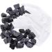 DANCING BEAR Black Tourmaline & Selenite Combo Pack - 1 LB Each | Healing Crystals for Good Vibes | Cleansing Energy | Made in USA - Buy Online on GoSupps.com