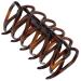Camila Paris CP3519 French Large Hair Clips for Women Thick Hair for Long Wavy Curly Hair  Girls Hair Claw Clips Styling Big Hair Clip for Thick Hair  Strong Hold No Slip Grip Claw Clip Made in France 4 Tortoise Shell