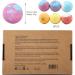Handmade Bath Bombs Gift Set - Fizzy Bath Salt Bombs Bubble Spa Kit (60g x 6) - Buy Online on GoSupps.com