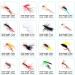 Fly Fishing Flies Kit with Box - 120Pcs/64Pcs for Bass, Salmon, Trout - Dry, Wet, Nymphs, Streamers - Buy Online on GoSupps.com
