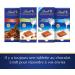 Lindt - Set of 3 L'AUTHENTIC Tablets - Milk Chocolate with Salt Flower Tip 3 x 100g - Buy Online on GoSupps.com