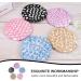 Frcolor 5pcs Handmade Hair Nets - Elastic Crochet Bead Hair Snood for Dancers | International Shipping - Buy Online on GoSupps.com
