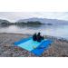 WEKAPO Extra Large Beach Blanket Sandproof Mat 9x10 FT | Lightweight, Durable, & Compact | Quick Drying with 6 Stakes | Blue | Ideal for 18 People - Buy Online on GoSupps.com