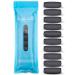 10 Extra Coarse Replacement Roller Refill Heads for Amope Pedi Electronic Perfect Foot File with Diamond Crystals (Pack of 10) Black 10 Black Extra Coarse