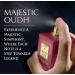 Prince Parfums Dubai - Majestic Oudh Extrait de Parfum - Unisex Luxury Fragrance - 3.4 oz - Long-Lasting Signature Scent - Sophisticated Rich Oudh with Amber Vanilla and Musk - Buy Online on GoSupps.com