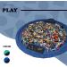 Lay-n-Go 2-in-1 Portable Toy Storage Organizer & Play Mat - Durable 60 Inch Design for Kids - Blue/Blue - Buy Online on GoSupps.com