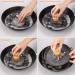 GAINWELL Stainless Steel Chainmail Scrubber Set - 4in Cast Iron Cleaner with Wood Scrub Brushes - Buy Online on GoSupps.com