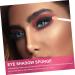 SKISUNO 100pcs Double Ended Eyeshadow Brush Makeup Comestic Applicator Makeup Brush Sponge Stick 6.5x1.3cm White - Buy Online on GoSupps.com