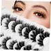 minkissy 35 Pairs Eyelashes False Eyelash Fake Eyelash Women Presents Fake Lashes Natural False Lashes for Women Makeup Accessories False Lashes Wispy Full False Lashes Make up Set 3d Fiber - Buy Online on GoSupps.com